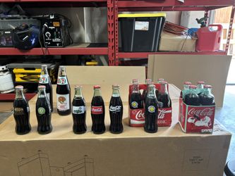 Coke Collector Bottles 