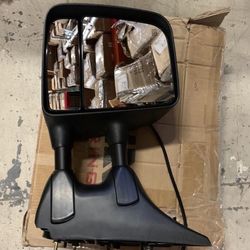 Left Side Powered Heated Towing Mirror for 05-18 Nissan Frontier