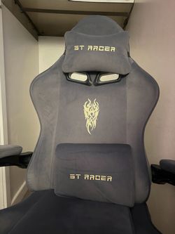 Gaming Chair/ Velvet Fabric Chair