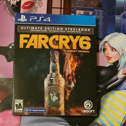 Far Cry 6 Ultimate Edition SteelBook (Sony Playstation 4) 🚢🐊🚢