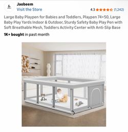 Playpen for babies