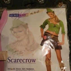 Women's Scarecrow SMALL Wizard Of Oz