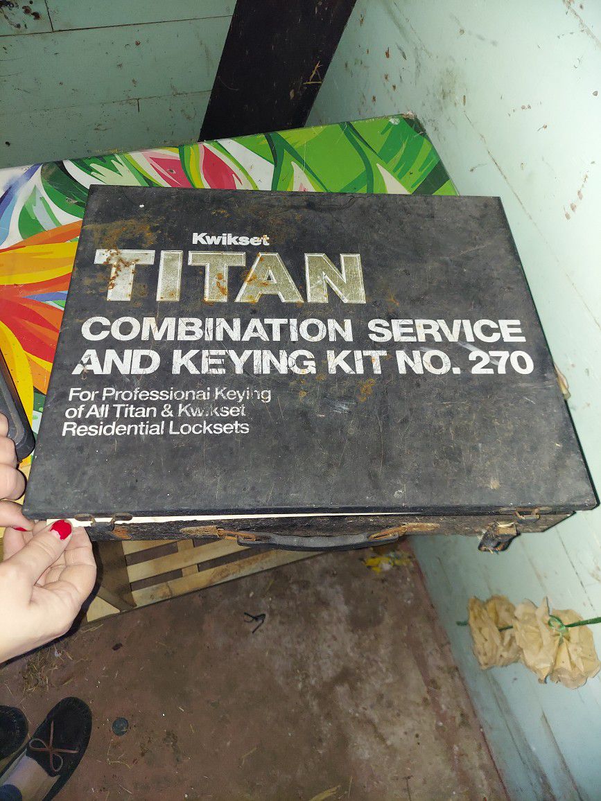 Kwickset Titan Combo Keyying Kit
