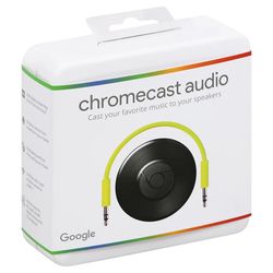 Google Chromecast Audio - Black - RUX-J42