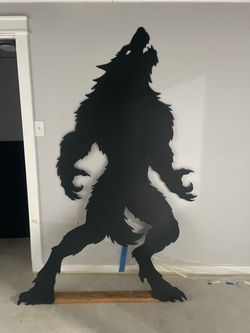 Halloween Decor Ware-wolf Cutout