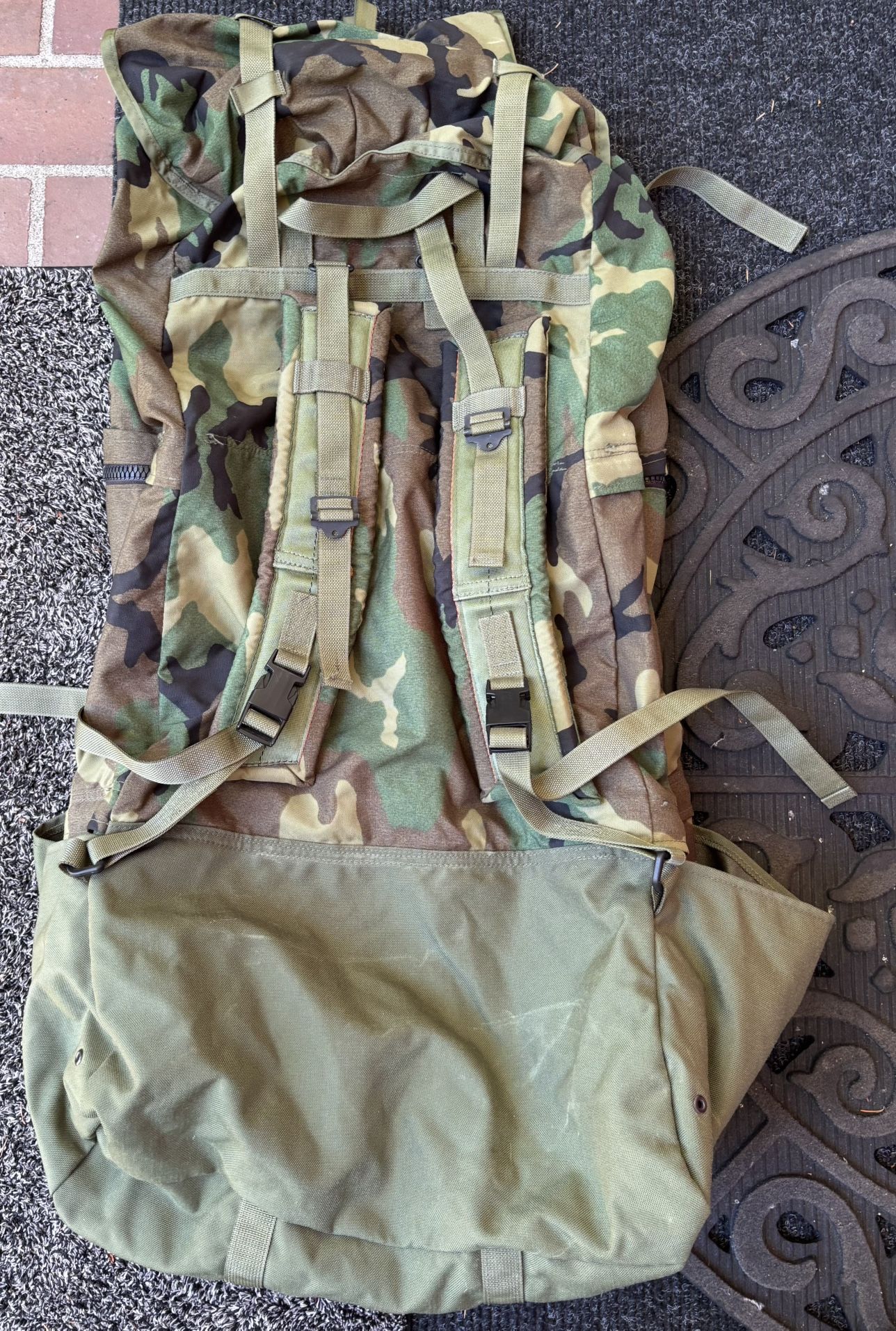 Military Surplus M81 Camo Equipment Bag