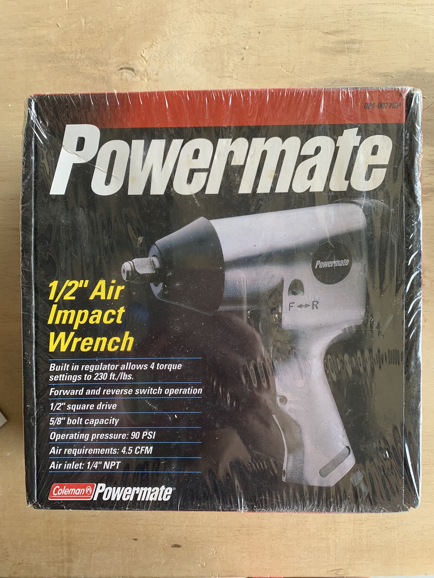 Powermate 1/2” Air Impact Wrench