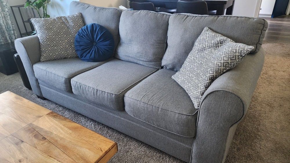 3 Cushion Sofa With 2 Arm Chairs