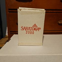 2000 Saratoga Springs Horse Racing Beer Stein