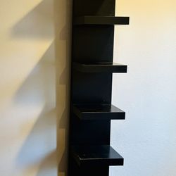 Black IKEA Lack Shelf