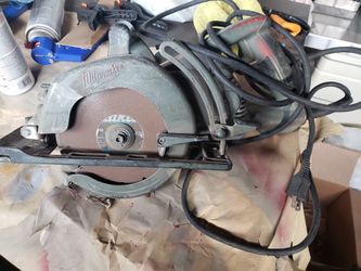 milwaukee 7 1/4 circular saw corded with stone Cutter