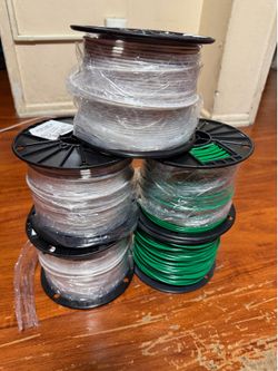 Wire # 12 solid 500ft each