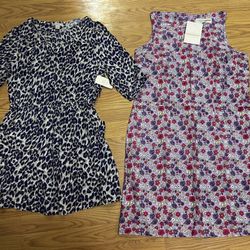 dresses of the brands Expressions And Twenty One Size L  2pcs