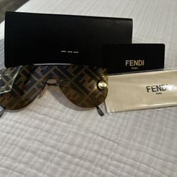 Authentic Fendi logo Sunglasses 