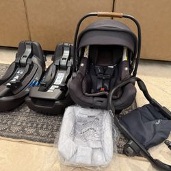 Nuna PIPA Infant Car Seat + 2 Bases And More
