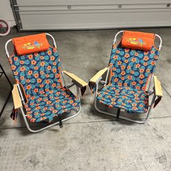 Margaritaville Folding Beach Chairs