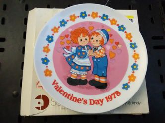 1978 Raggedy Anne and Andy Plate