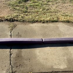 FC FUNCHEER 8FT Folding Gymnastic Beam,Wood core Floor Beam