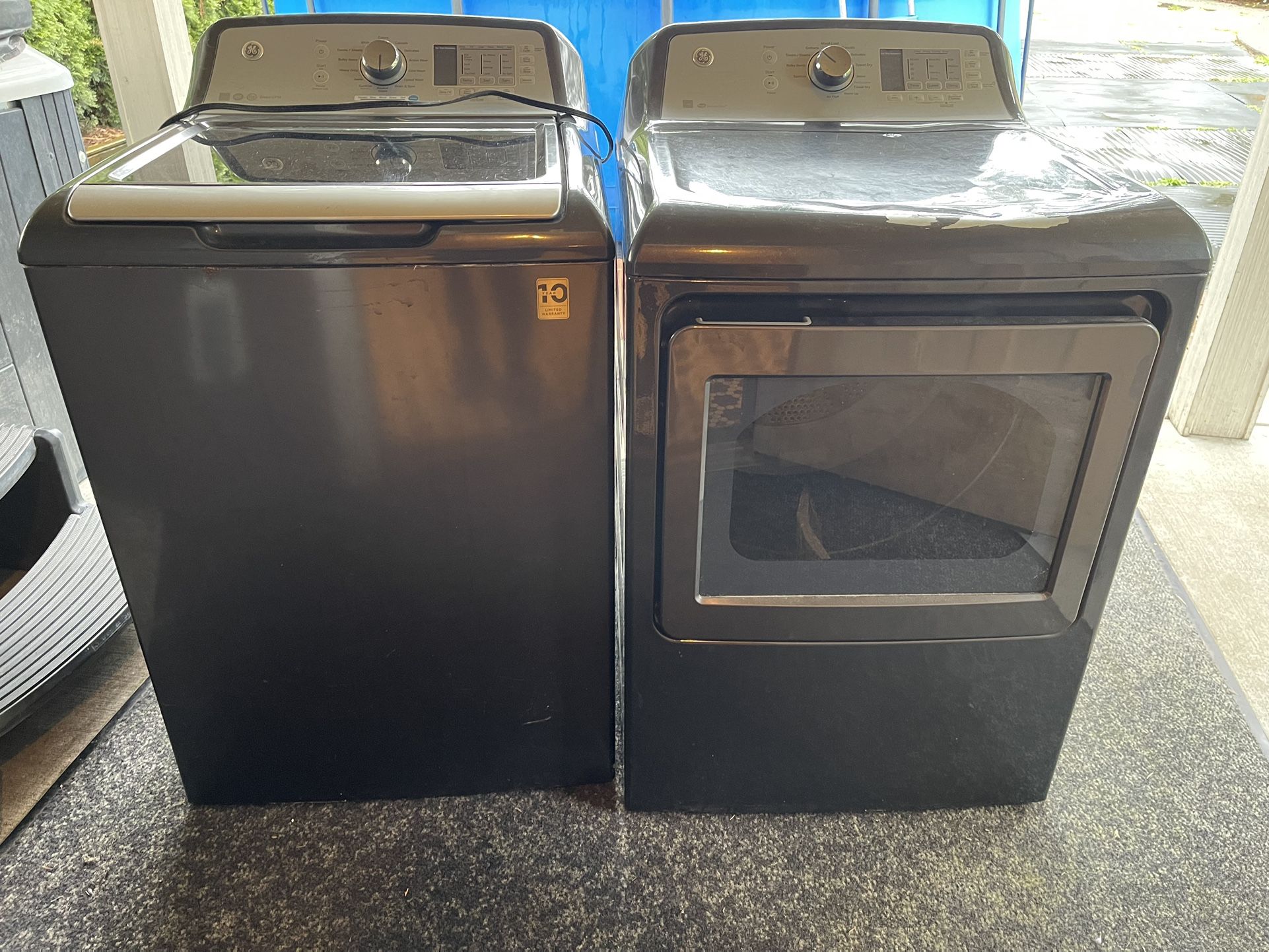 Washer and dryer