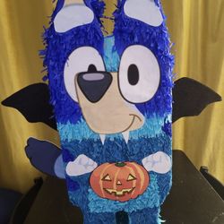Bluey Halloween Vampire Pinata/on Sale!!