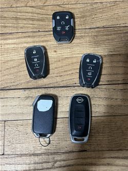 Key Fobs All In Working Condition