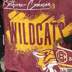 NCAA School Tradition Bethune Cookman Wildcats Silk Touch Throw Blanket