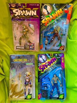 Spawn Lot Of 4 Figures 1996