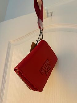 Steve Madden Red Wristlet Wallet