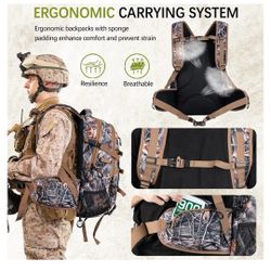 Hunting Backpack Camouflage Molle Military Style Bow Storage Deer Gear Fishing Bag Hunting Bag