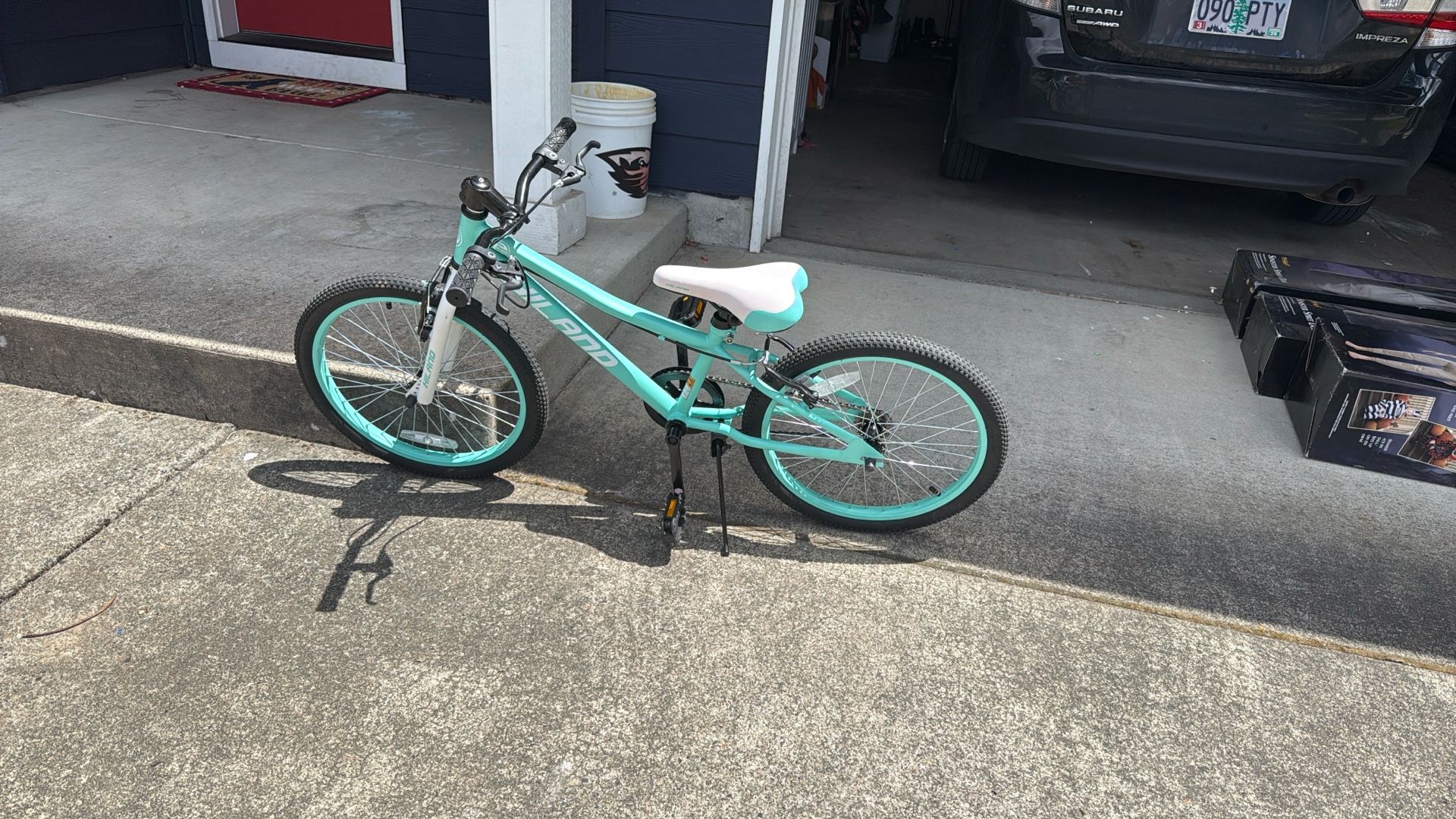 Youth Teal Bike 