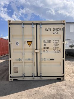 Brand New One-Trip Shipping Containers – 20ft