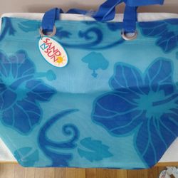 Mesh Beach Bag/Tote NEW