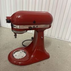 Red KitchenAid Stand Mixer – Works Perfectly (No Bowl/Attachments)