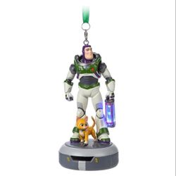 Disney Sketchbook Ornament "Buzz Lightyear and Sox Light Up Living "