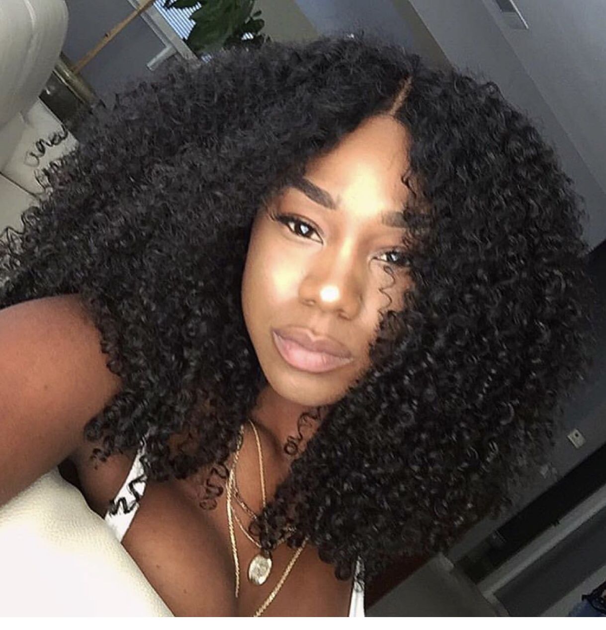 Afro kinky wig human hair 18 inches Frontal Ready to ship
