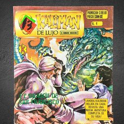Kaliman de Lujo El Dragon de San Francisco #4 Mexican Comic Spanish