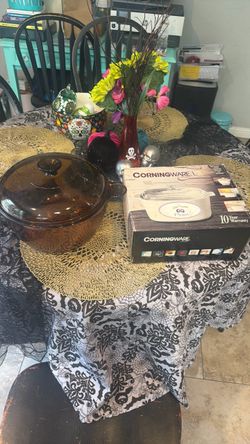CorningWare Glass Casserole Dish with Lid