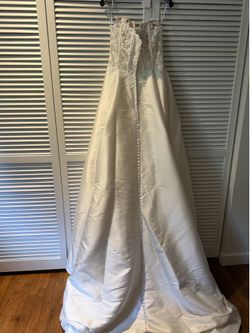 Poppy Mae Wedding Gown- Never Worn- Street Size 10/12