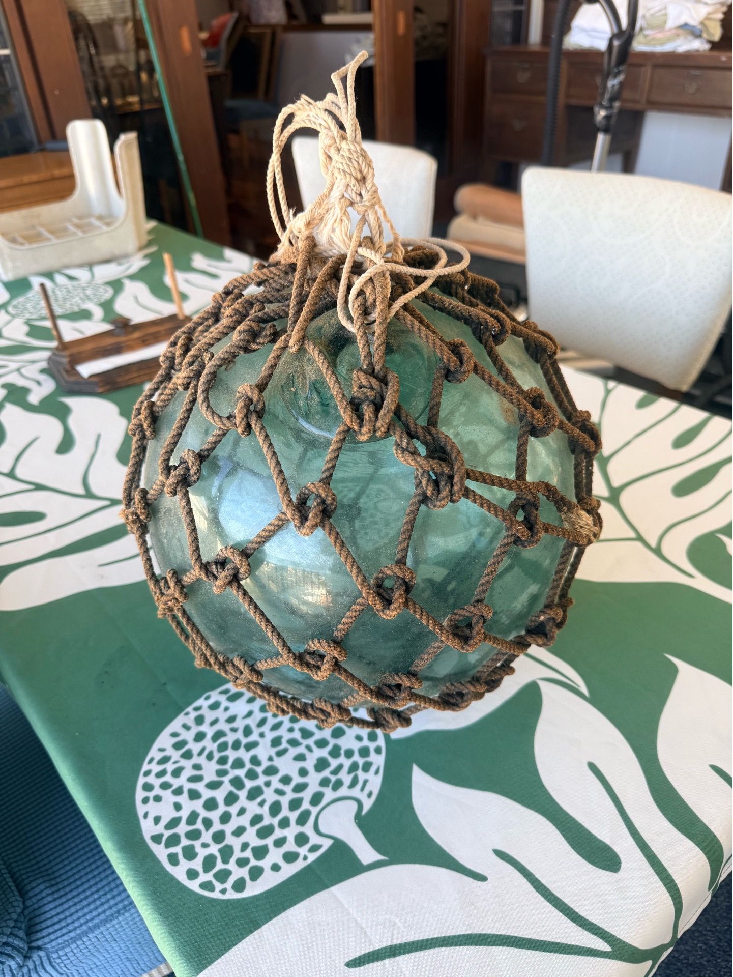 38” Vintage Japanese Glass Float
