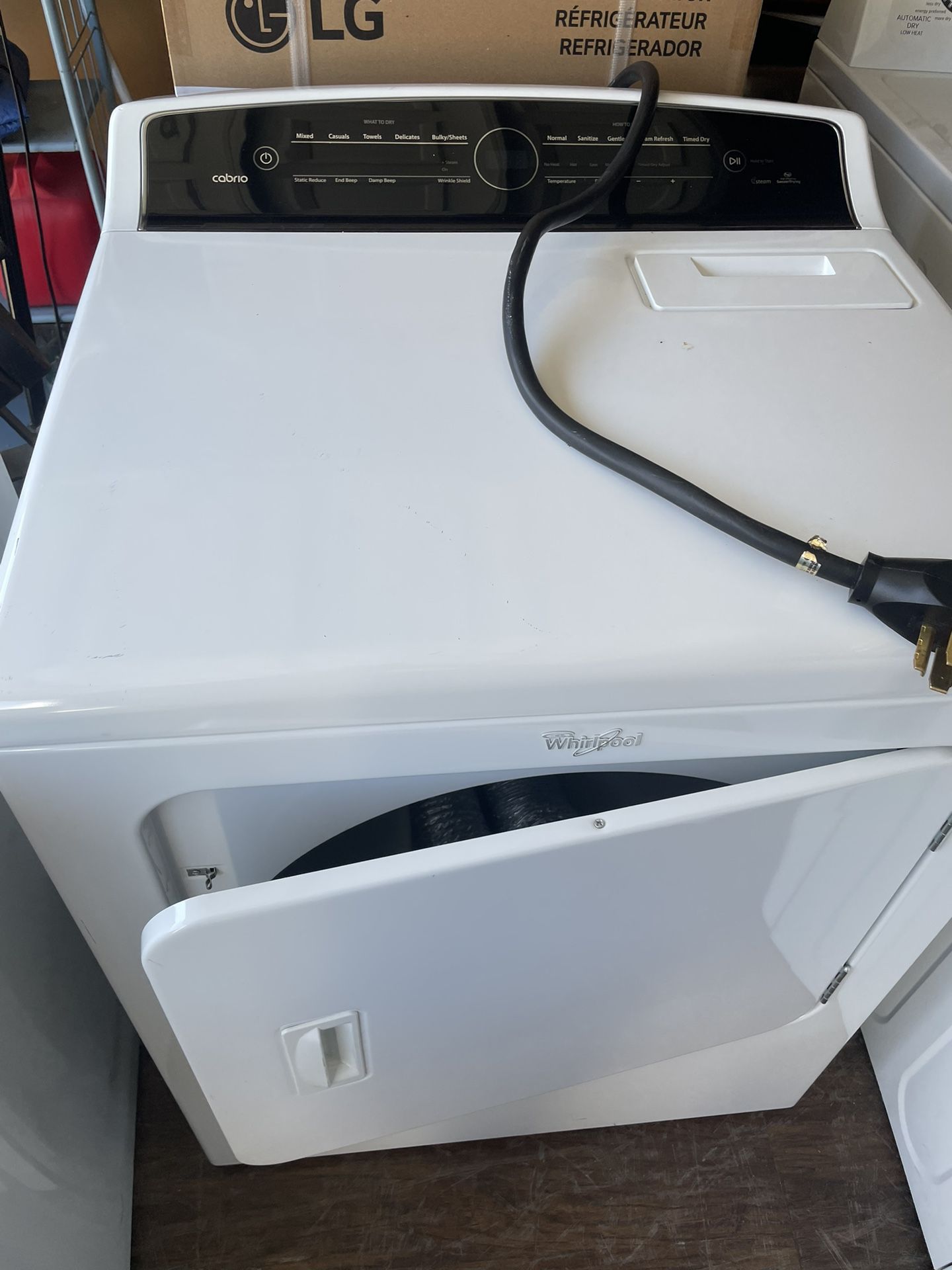 Whirpool Cabrio Electric Dryer 4 Sprong