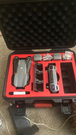 DJI Air3 drown inside case and all the accessories
