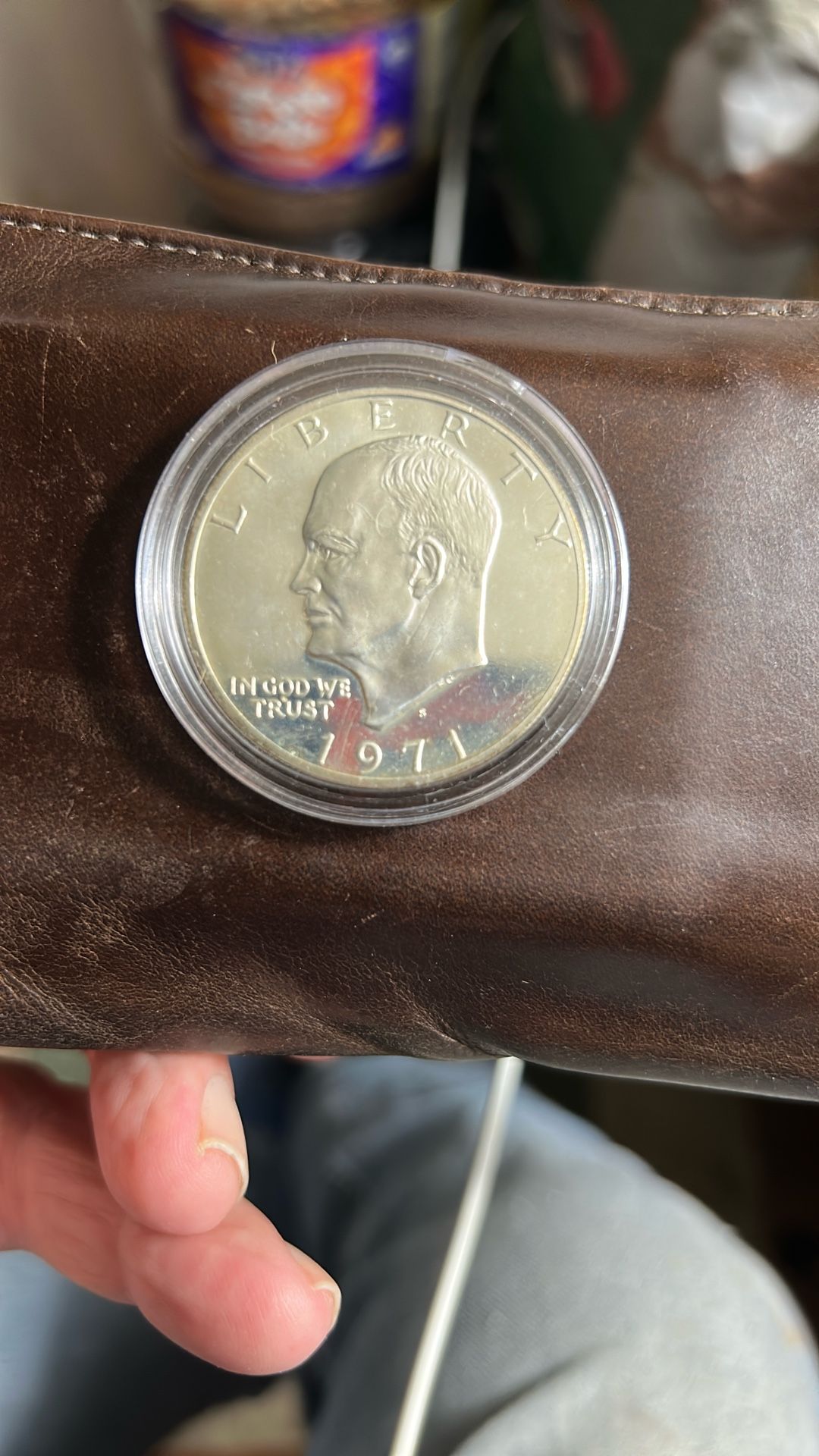 1971 Eisenhower dollar from the San Francisco mint