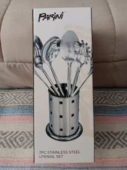 New SS Utensil Set, 7 pcs