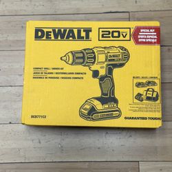 Dewalt 20v Compact Drill Driver Kit