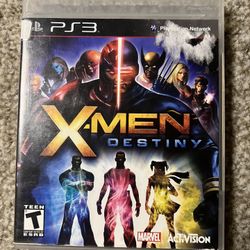 X Men Destiny Ps3 With Case And Booklet