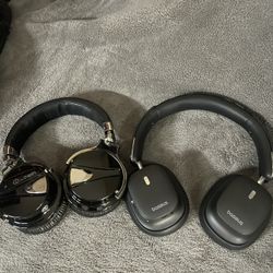 Bluetooth Rechargeable  Noice Canceling Headphones 