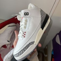 White Cement Jordan 3 