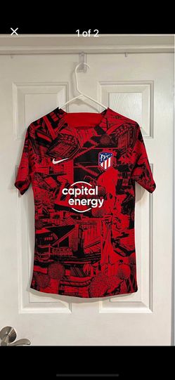 Athletico Madrid Soccer Jersey Rare Find Size Adult S 