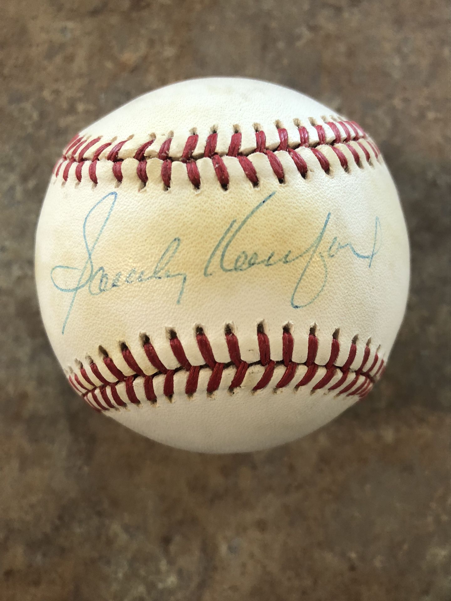 Autographed Sandy Koufax Baseball