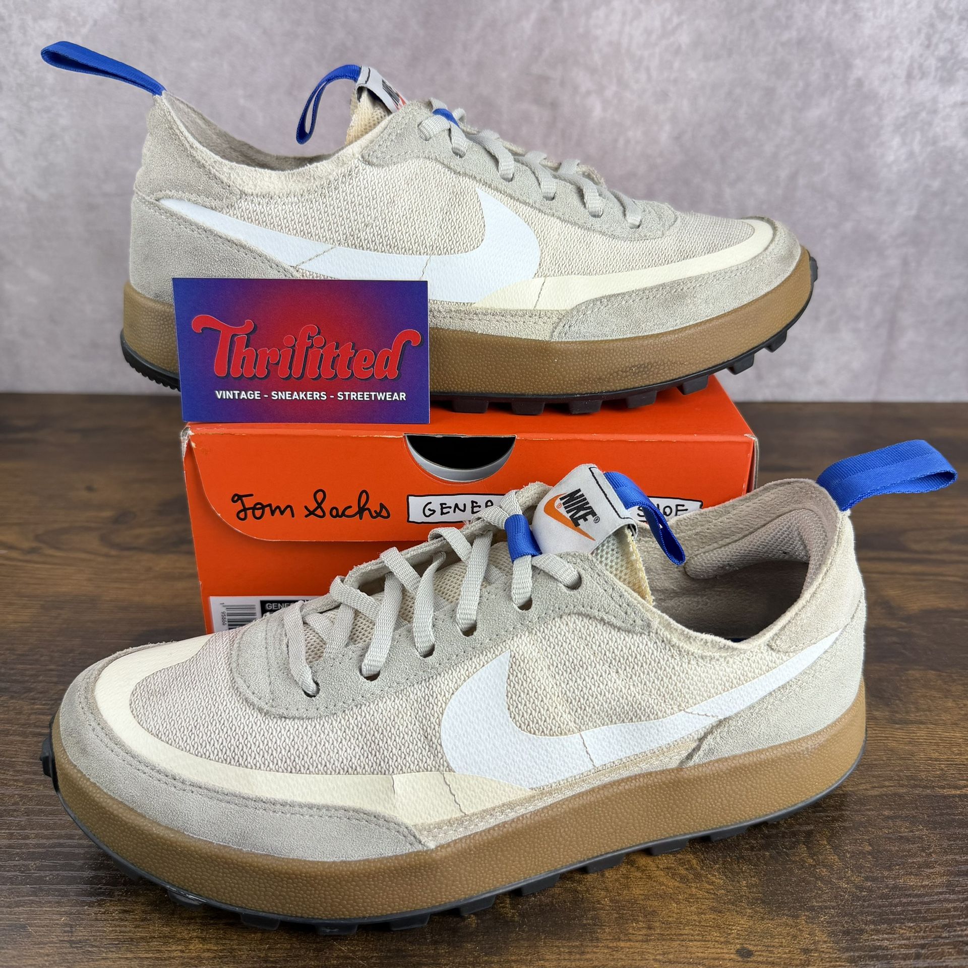 NikeCraft General Purpose Shoe x Tom Sachs Cream/White Studio Size 9.5 W / 8M DA6672 200 Women’s Shoes OG Rare
